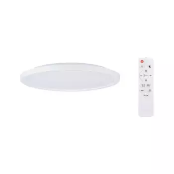 Светодиодная панель Paulmann «Светодиодная панель Atria Shine круглая 290мм 192Вт 1500лм RGB+ с регулируемой яркостью», 1 пламя, смена цвета и контроль цвета, белый