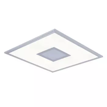 Светодиодная панель RGB, 2600 лм, CCT, пульт дистанционного управления, регулировка яркости, L 45 см etc-shop, серебро