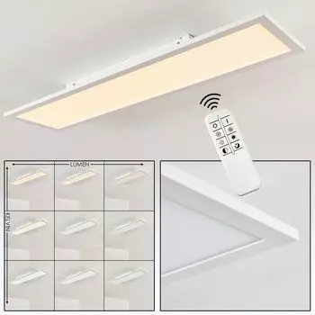 Светодиодная панель »Vacil« из алюминия с регулируемой яркостью белого цвета hofstein