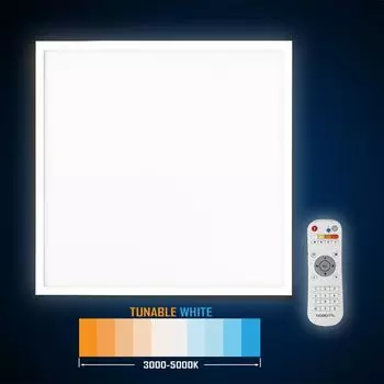 Светодиодная панель-вставка 62х62 54Вт (Вт) TUNABLE WHITE (3000-5000K) без мерцания Mextronic