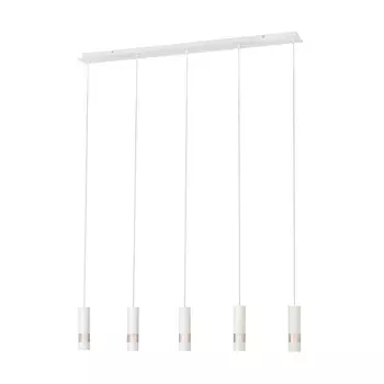 Светодиодная подвесная лампа Eglo, 116,5x9,5x150 см, белый