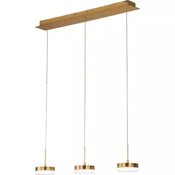 Светодиодная подвесная лампа Fabas Luce, 65x8x200 см