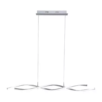 Светодиодная подвесная лампа Paul Neuhaus, 110x8x140 см, никельной
