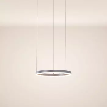 Светодиодная подвесная лампа s.luce, 40x40x3,3 см, алюминиевый