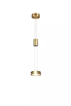 Светодиодная подвесная лампа Trio Leuchten, 14x150 см, цвет латуни