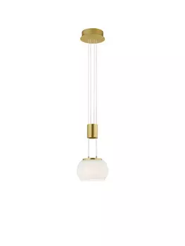 Светодиодная подвесная лампа Trio Leuchten, 18x150 см, белый/бронзовый