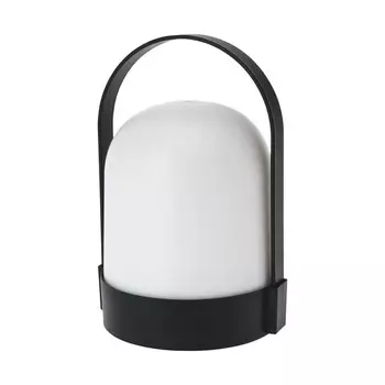 Светодиодная садовая настольная лампа теплого белого цвета - 21 х 13 см - настольная лампа с ручкой на батарейках - лампа с ручкой для переноски лампа для патио, балкона, улицы и помещения Spetebo