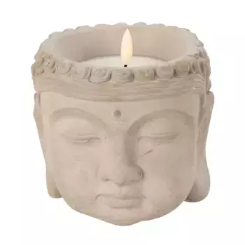 Светодиодная свеча Buddha Head Led Candle Wellkoop, 1 UD