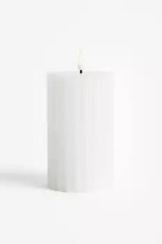 Светодиодная свеча на столбе H&M, белый