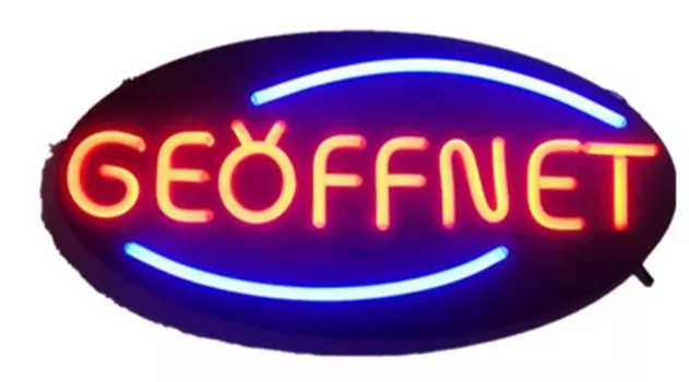 Светодиодная вывеска GEoeFFNET 1 Miobo, черный