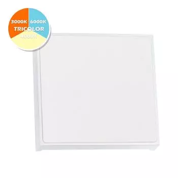 Светодиодное освещение лестницы EDGE квадратное белое для трехцветной распределительной коробки теплый белый - нейтральный белый - холодный белый ступенчатый светильник Ledando