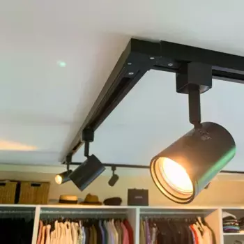 Светодиодноео трековое освещение Qub, черный