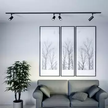 Светодиодноео трековое освещение V-TAC, черный