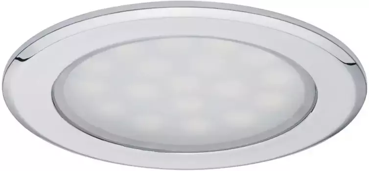 Светодиодные точечные светильники Paulmann для мебели, набор из 2 шт., 2x2,5 Вт, стационарно встроенные светодиоды 6,5 см, цвет chromfarben