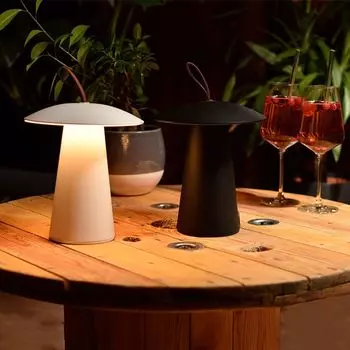 Светодиодный аккумуляторный светильник Homie для внутреннего и наружного использования IP54, цвет: черный LICHT-TREND