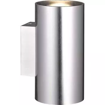 Светодиодный дизайнерский настенный светильник Настенный светильник LED нержавеющая сталь 2 x 7 Вт 890 лм 3000 К для внутреннего/наружного использования NCC-Licht, черный