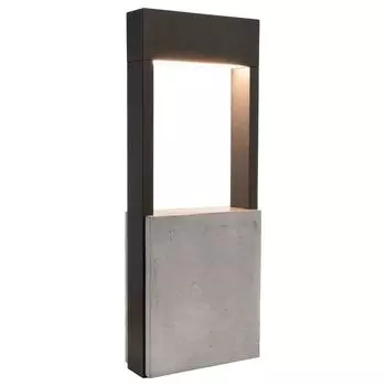 Светодиодный дорожный светильник Deko-Light Chertan из литого алюминия темно-серого цвета 450 мм, серый