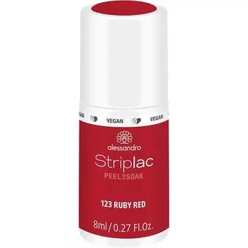 Светодиодный лак для ногтей Рубиновый Красный, Alessandro