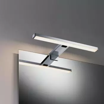 Светодиодный накладной светильник Paulmann Homespa в хроме 3,7 Вт 400 лм IP44, серебро