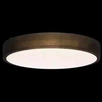 Светодиодный настенно-потолочный светильник, высота 7 см, 34 см, 12 Вт, 1500 лм, 3000 К Lightbox, коричневый