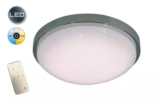 Светодиодный настенный и потолочный светильник Nve "Катания" - Материал: пластик, металл - 0; 1267426