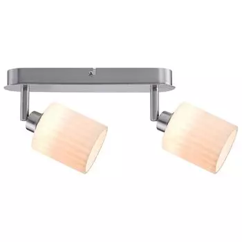 Светодиодный настенный и потолочный точечный светильник Paulmann Zylino матовое железо 2 x 3 Вт теплый белый