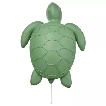 Светодиодный настенный ночник Ikea Blavingad Turtle, зеленый