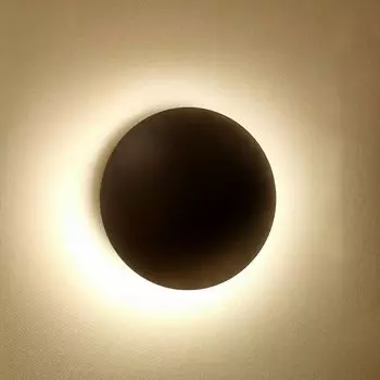 Светодиодный настенный светильник Almelo для наружного освещения мощностью 5 Вт. Dapo Leuchten, черный