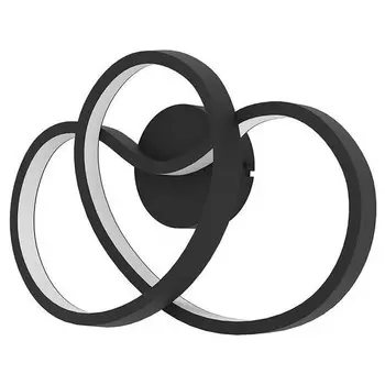 Светодиодный настенный светильник Eglo Gianella, черный