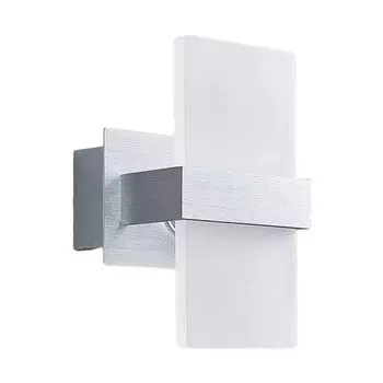 Светодиодный настенный светильник Lindby для внутреннего освещения 'Yorick' белого цвета из пластика