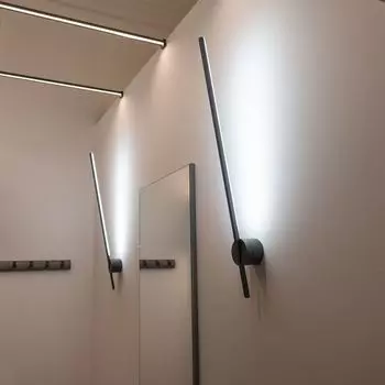 Светодиодный настенный светильник Lutec Shanghai Black LED-SHANGHAI-AP NERO, черный