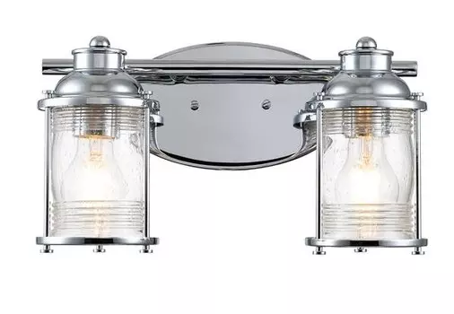 Светодиодный настенный светильник MeineWunschleuchte Bad Chrom, Breite 36cm цвет chrom