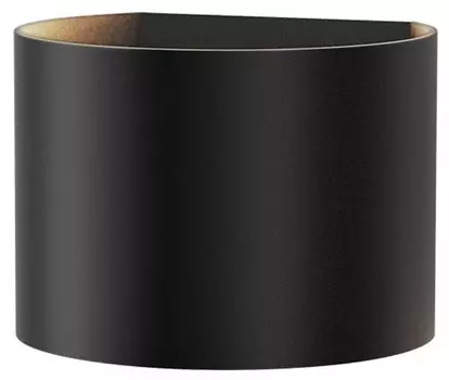 Светодиодный настенный светильник Nettlife Herz, черный