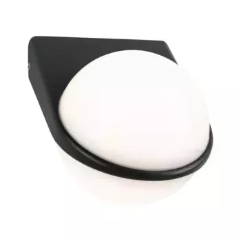 Светодиодный настенный светильник Paulmann для наружного освещения "Sphere IP44 172x176mm 3000K 10W 950lm 230V антрацитовый алюминий", 1 лампочка Высота: 19,0 см, цвет anthrazit