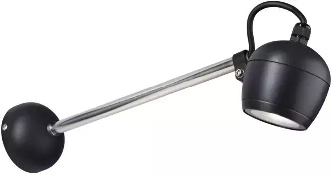 Светодиодный настенный светильник Paulmann для наружного освещения "Kikolo 230V 60° 3000K антрацит", 1 лампочка 9,0 см, Высота: 9,0 см, цвет anthrazit