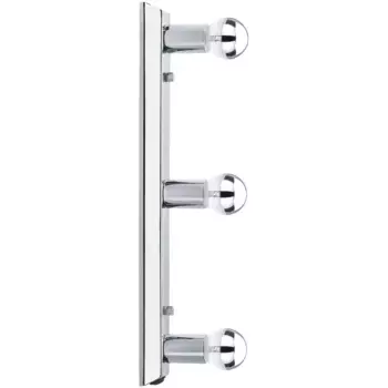 Светодиодный настенный светильник Paulmann «Зеркальный светильник Regula, хром, 3 лампы, без лампы, макс. 40 Вт E14», 3 лампы, лампа E14 | без лампочки, Е14, подсветка зеркала Регула, 3-лампочка хром без лампочки, макс, цвет chromfarben