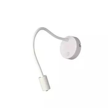 Светодиодный настенный светильник с выключателем белый 2700 К 660 лм гибкий современный настенный светильник для чтения Licht-Erlebnisse