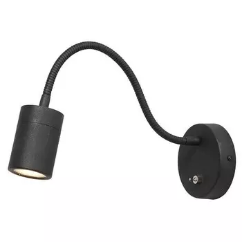 Светодиодный настенный светильник Steinhauer Upround, черный