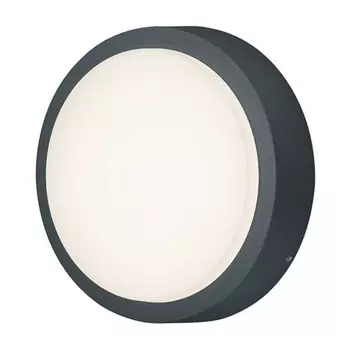 Светодиодный настенный светильник Trio Breg, черный