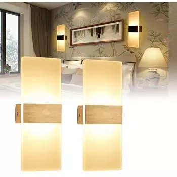 Светодиодный настенный светильник Yakimz, 12 Вт, светильник для прихожей, настенный светильник для внутреннего освещения, настенный светильник, уличный светильник для прихожей, теплый белый