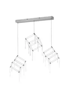 Светодиодный подвесной светильник Аранеус хром Nve Leuchten, chrome