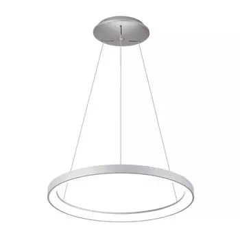 Светодиодный подвесной светильник Deko-Light Merope 400 серебристого цвета, 30 Вт, 2200 лм [Бывшее в употреблении - как новое], серебро