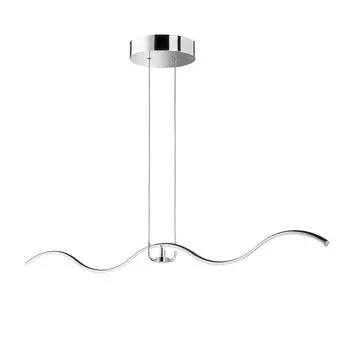 Светодиодный подвесной светильник, дизайнерский светильник, металл, хром, магнитный etc-shop, серебро