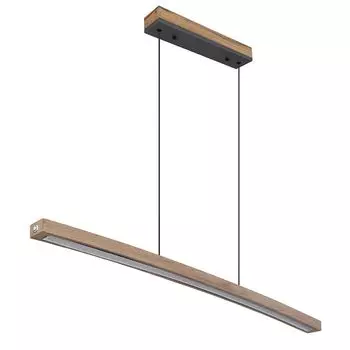 Светодиодный подвесной светильник, графитовый, с регулировкой яркости и высоты. etc-shop