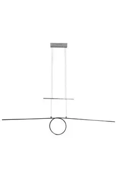 Светодиодный подвесной светильник LOOP LINE со светодиодной платой Nve Leuchten, хром