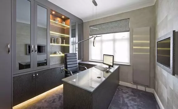 Светодиодный подвесной светильник Nve с функцией противодействия тяге; Цвет: хром, 7057042, серебро