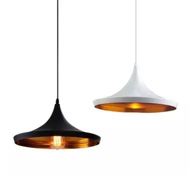 Светодиодный подвесной светильник, подвесной светильник, 1 лампочка, потолочный светильник 36см, PA413A БЕЛЫЙ LumenTEC