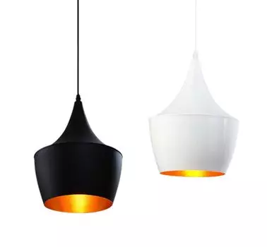 Светодиодный подвесной светильник, подвесной светильник, 1 лампочка, потолочный светильник 24см, PA413B БЕЛЫЙ LumenTEC