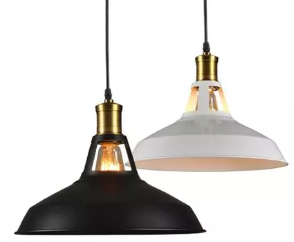 Светодиодный подвесной светильник, подвесной светильник, 1 лампочка, потолочный светильник 27см, PT608 БЕЛЫЙ LumenTEC