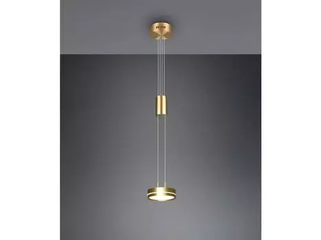 Светодиодный подвесной светильник TRIO. ФРАНКЛИН 9Вт 1050лм 3000К латунь